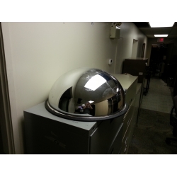 Full Dome Convex Ceiling Security Mirror, 24 in.